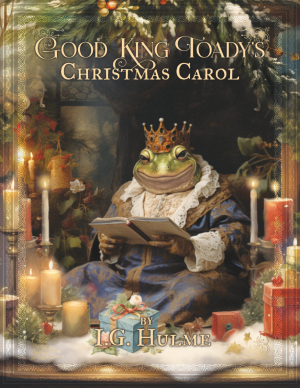 Front cover of paperback version of Good King Toady's Christmas Carol